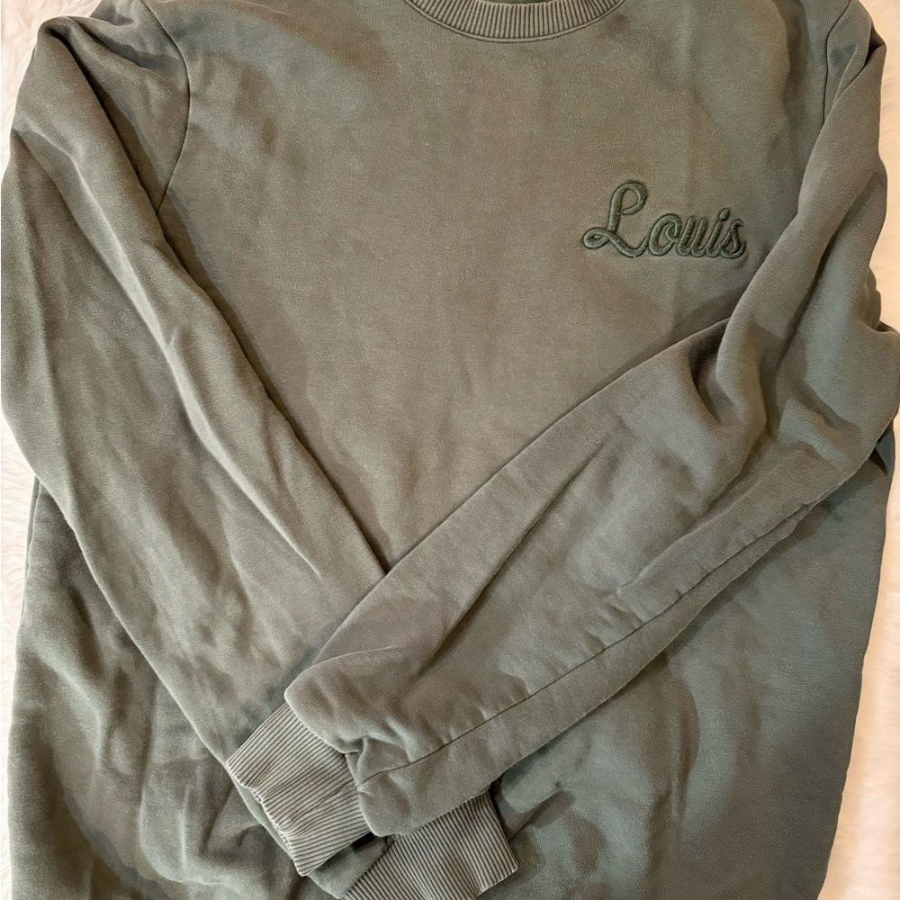 LV Women’s Olive Green Crewneck